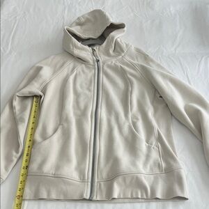 Lululemon Athletica Cream suba Jacket